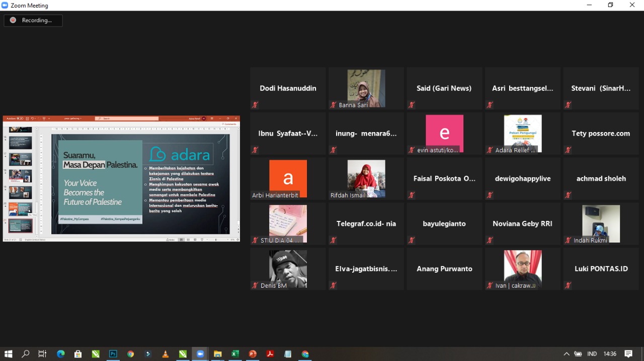 Peran Media Nasional dalam Optimasi Program Bantu Palestina
