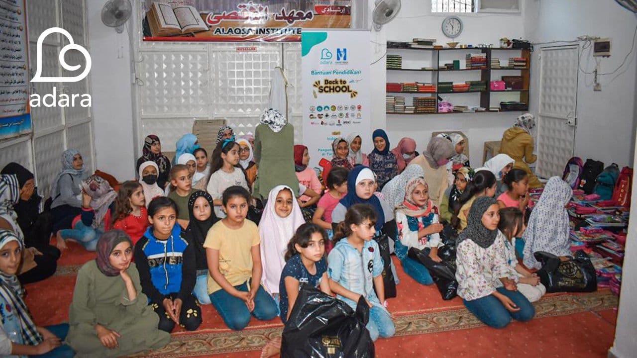 Program Back to School untuk Pelajar Gaza