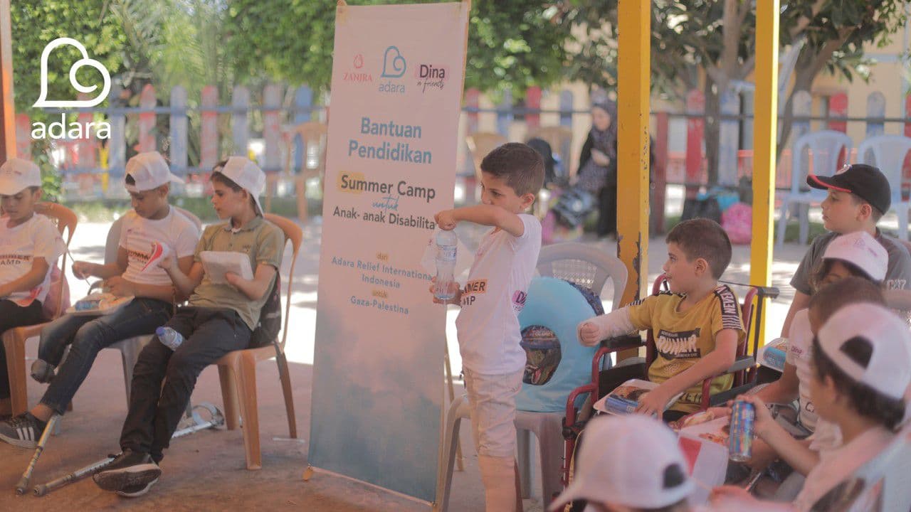 antusiasme anak-anak saat super camp