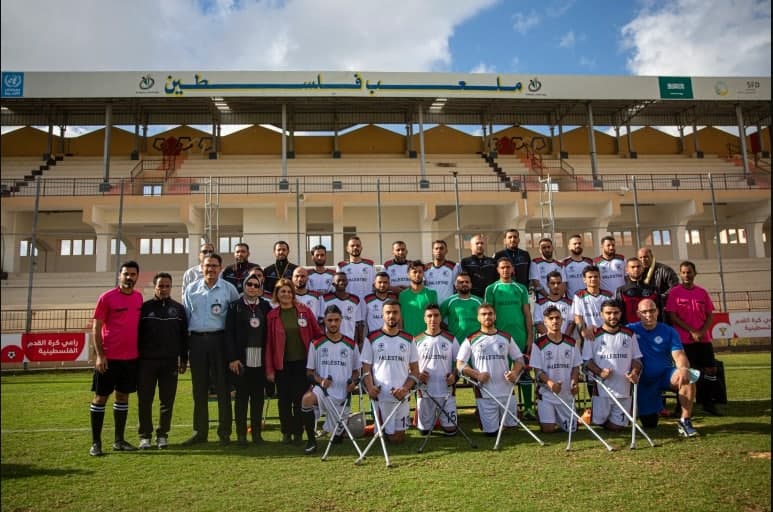 Palestina Luncurkan Tim Sepak Bola Disabilitas Nasional Pertama
