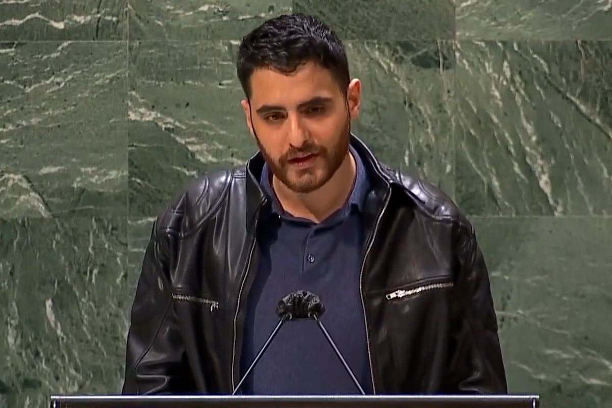 Pidato Mohammed El-Kurd di Majelis Umum PBB