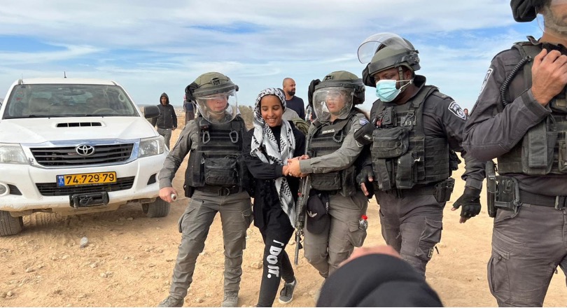 “Tanah Al-Naqab adalah untuk penduduk Palestina!”