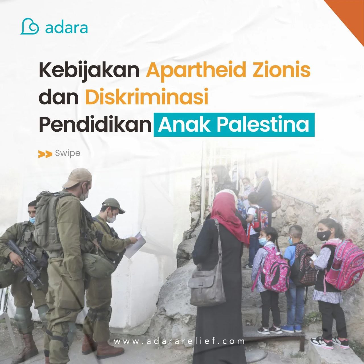 Kebijakan Apartheid Zionis dan Diskriminasi Pendidikan Anak Palestina