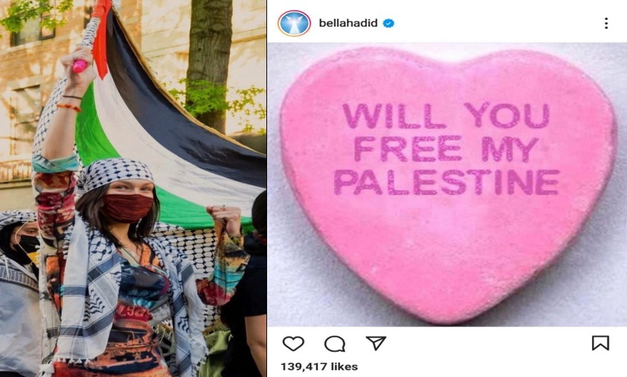 Bella Hadid: “Aku Sangat Mencintai Palestina dan Ayahku”