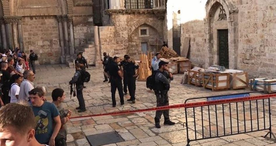 Pada Malam ‘Pesach’, Pendudukan Membatasi Jumlah Jemaat di Gereja Makam Kudus