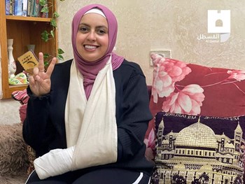 Pendudukan Secara Brutal Menyerang Perempuan dan Lansia di Halaman Masjid Al-Aqsa