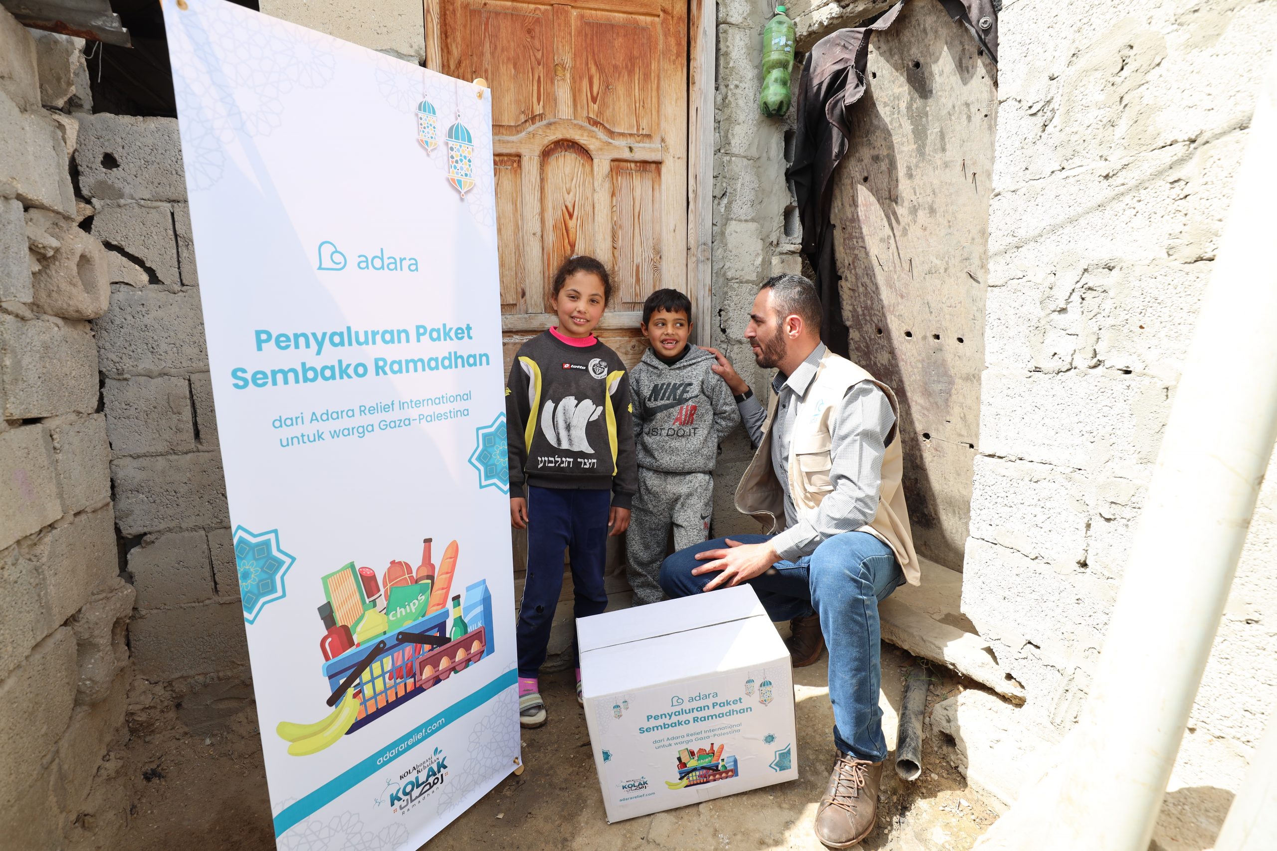 Penyaluran Sembako Ramadhan ke Gaza (Tahap II)