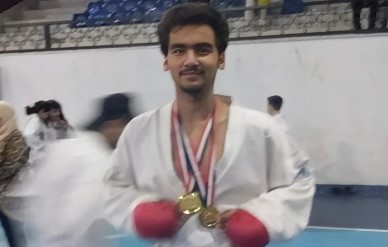 Anak Palestina Meraih Juara Pertama dalam Kejuaraan Karate