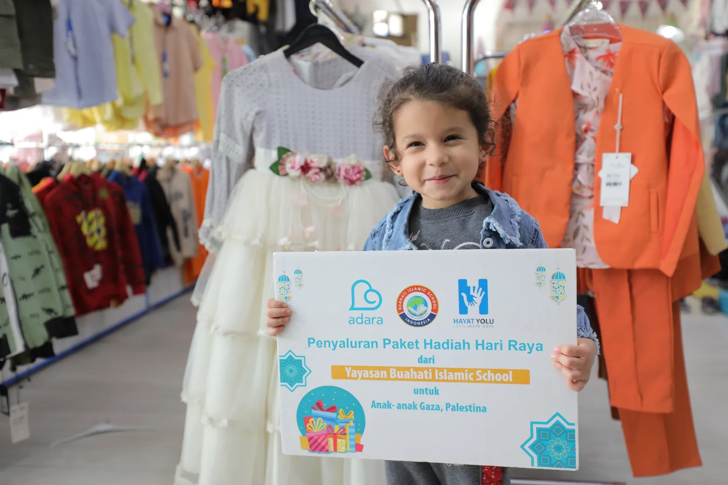 Hadiah Hari Raya untuk Anak-anak Gaza dari Yayasan Buahati
