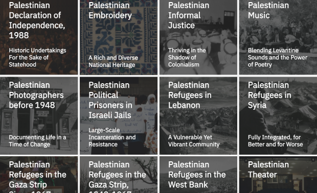 Institut Studi Palestina dan Museum Palestina Meluncurkan “Interactive Encyclopedia of the Palestine Question”