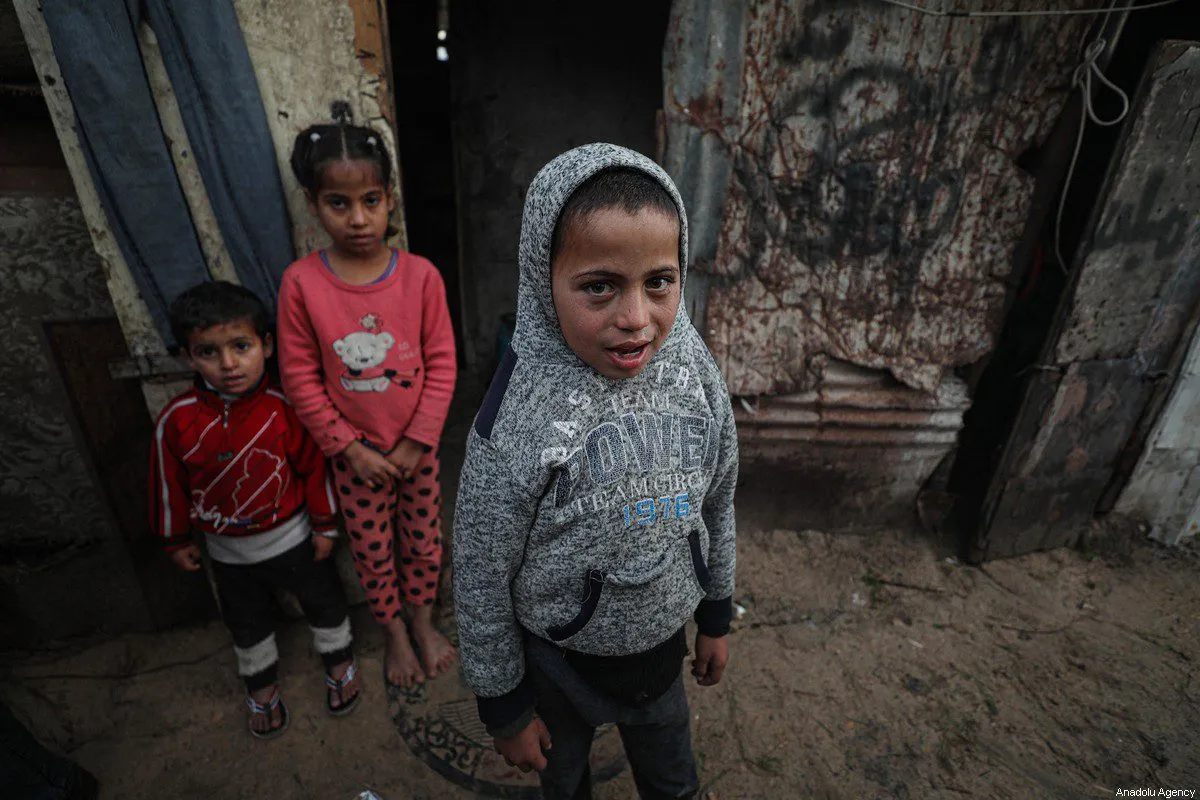 Empat dari lima anak di Jalur Gaza menderita depresi
