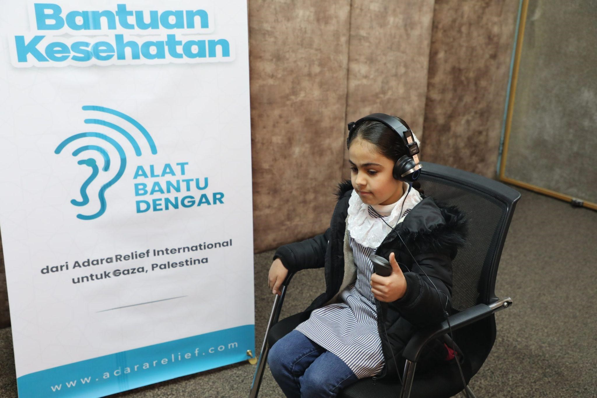 Adara salurkan alat bantu dengar untuk Gaza