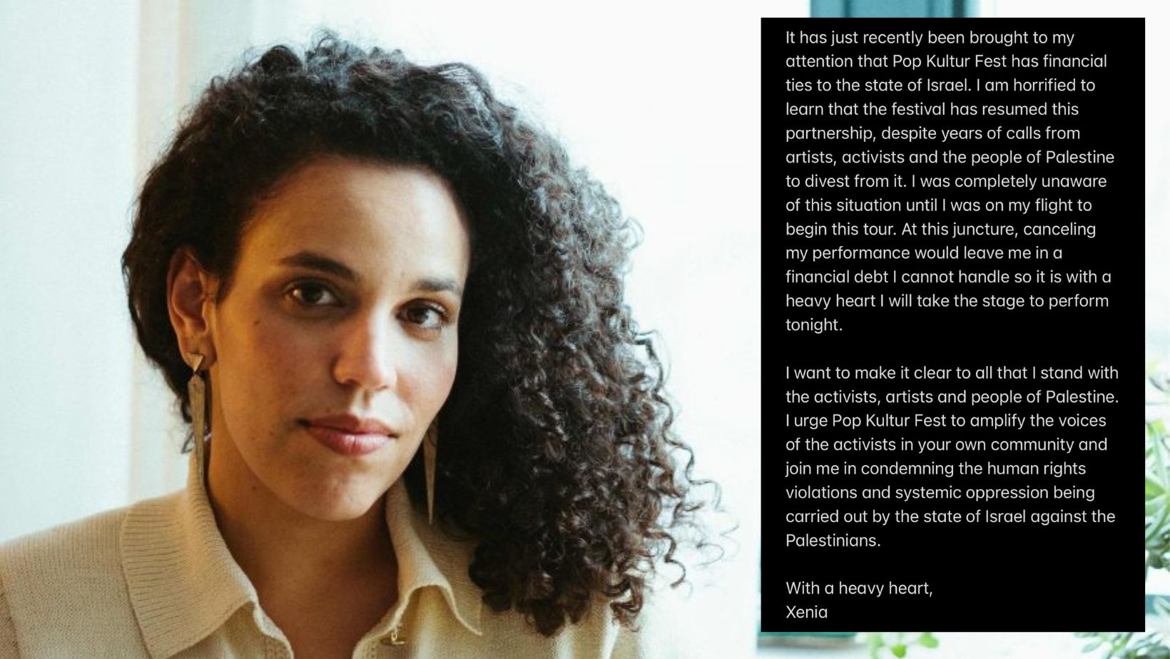 Penyanyi Asal Amerika Keberatan Tampil di Festival Op Kultur Berlin