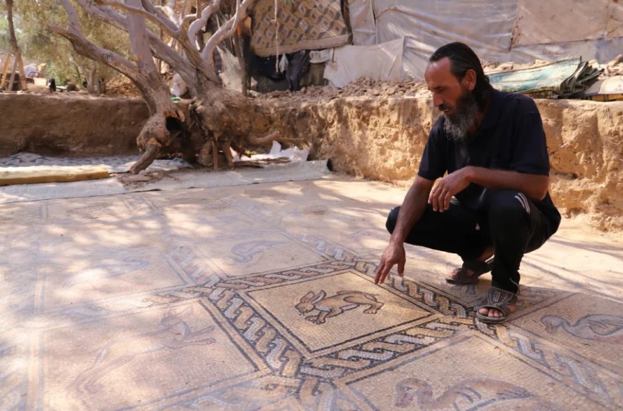 Penemuan Mosaik Era Bizantium di Gaza