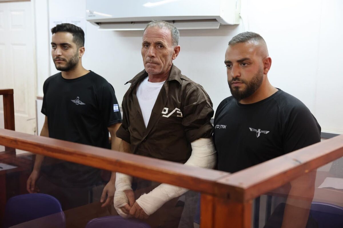 51-year-old Palestinian farmer Hafez Hureini