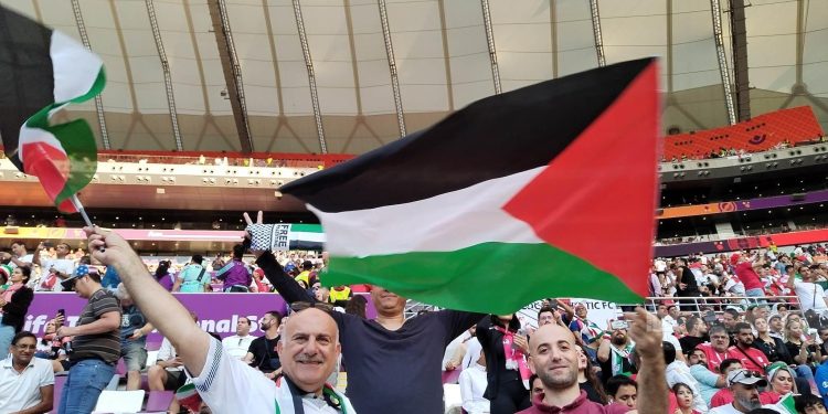 Warga Palestina rayakan Piala Dunia pertama digelar di Timur Tengah