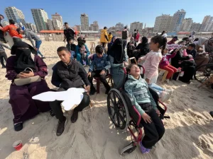 We Have A Right to Play, Kegiatan untuk Anak-anak Difabel di Gaza [BERITA GAMBAR]