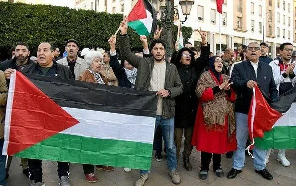 Dukung Perjuangan Palestina, Penduduk Maroko Tolak Normalisasi dengan Israel