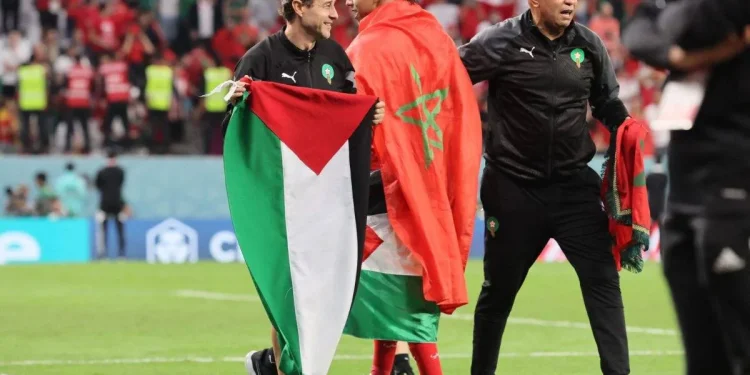 Kelompok Pro-Israel Protes FIFA Soal Maroko Kibarkan Bendera Palestina