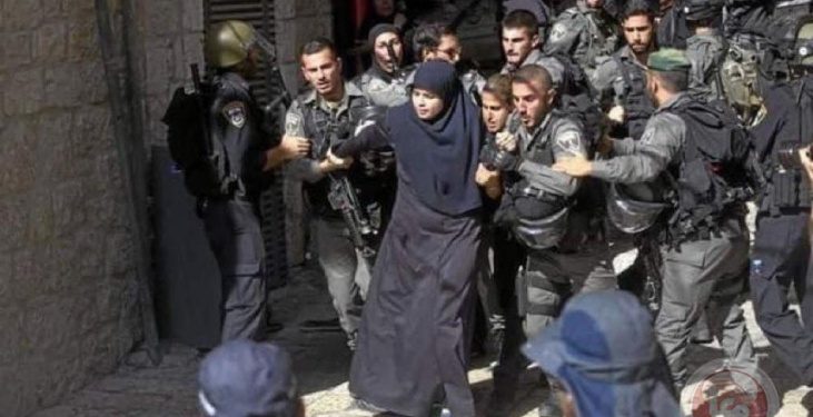 Israel Tangkap 164 Perempuan dan Anak Perempuan sepanjang 2022