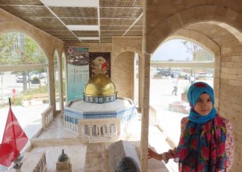 Perkenalkan Palestina, Turki Pamerkan Miniatur Masjid Al-Aqsa Lewat Bus [Berita Gambar]