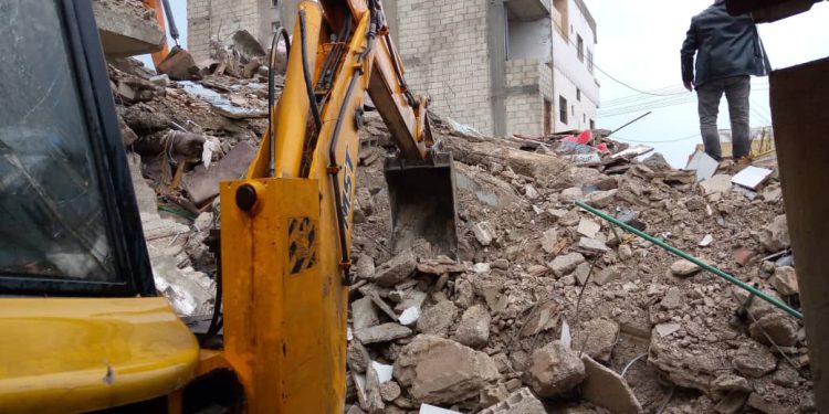 55 Pengungsi Palestina Tewas dalam Gempa Turki