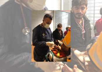 Dokter Palestina Bantu Evakuasi Korban Gempa Turki