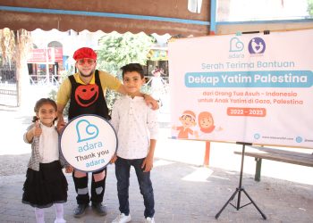 888 Yatim Palestina Dapat Orang Tua Asuh Indonesia Melalui Program Dekap Yatim Palestina