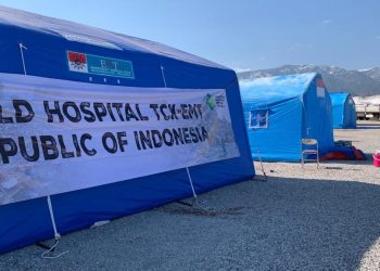 Indonesia Operasikan Rumah Sakit Lapangan untuk Bantu Korban Gempa Turki