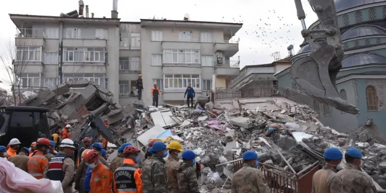  Turki Kembali Diguncang Gempa Berkekuatan 5,6 M