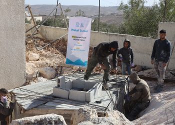 Sumur Resapan untuk Keluarga Palestina di Tepi Barat, Kolaborasi Adara dan Pengurus Pusat Wanita Islam (PP WI)