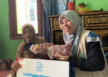 Penuhi Asupan Gizi, Adara Bantu Turunkan Angka Stunting di Desa Waru Jaya