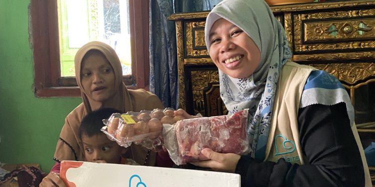 Penuhi Asupan Gizi, Adara Bantu Turunkan Angka Stunting di Desa Waru Jaya