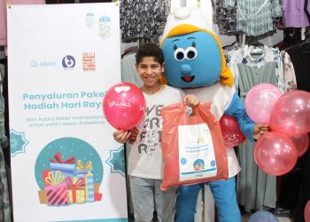 Senyum Bahagia Anak-anak Palestina Kala Rayakan Idul Fitri