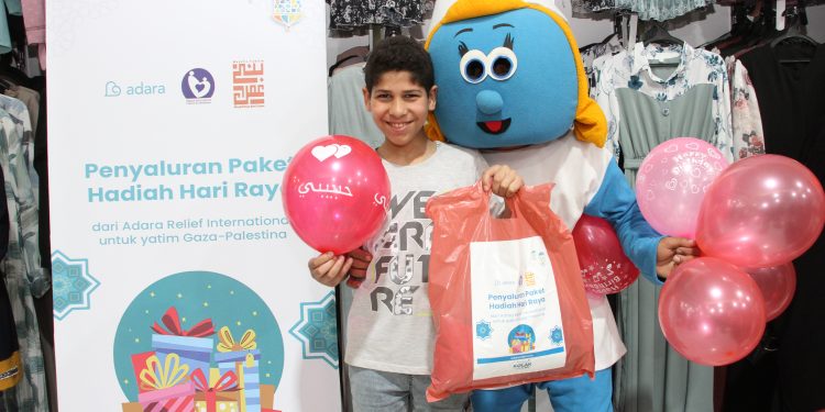 Senyum Bahagia Anak-anak Palestina Kala Rayakan Idul Fitri