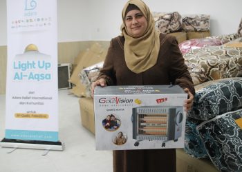 Adara Kirimkan Bantuan Kebutuhan Pokok untuk Para Penjaga Al-Aqsa Hadapi Musim Dingin