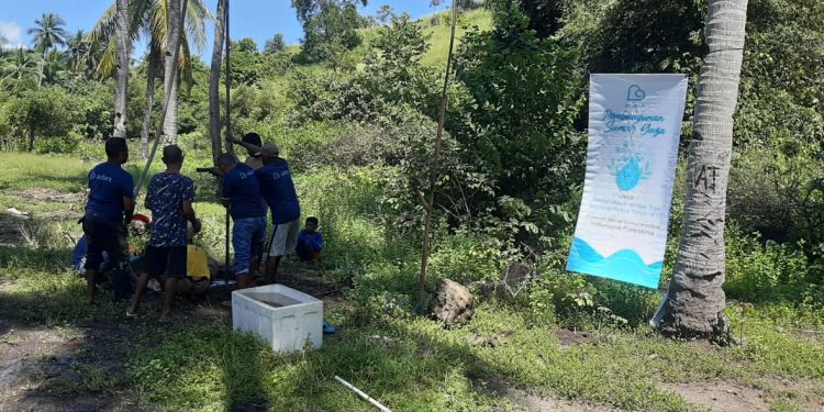 Bantu Atasi Krisis Air, Adara Bangun Sumur Bor di Adonara, NTT