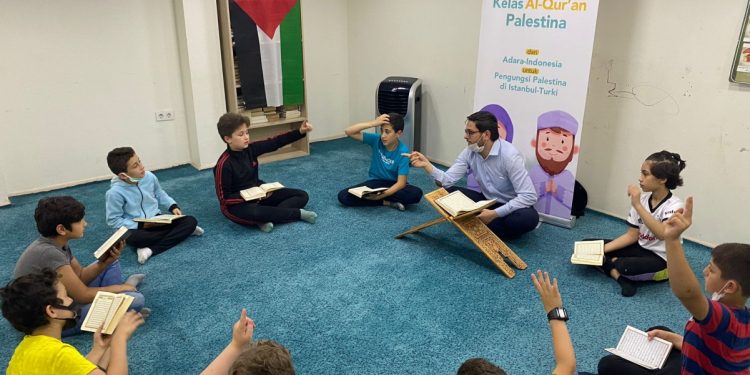 Adara Dukung Kelas Tahfidz bagi Pelajar Palestina di Pengungsian Turki Selatan