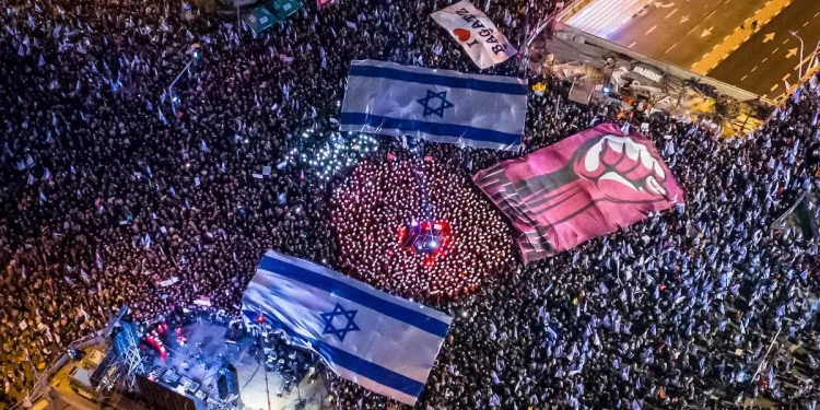 500.000 orang Lakukan Protes 10 Minggu Berturut-turut, Tolak Perubahan Peradilan Israel