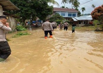 Hujan Deras, 6 Kecamatan Terendam Banjir di Solok, Sumbar