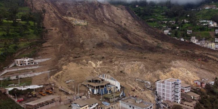 Tanah Longsor Melanda Ekuador, 16 Orang Meninggal 