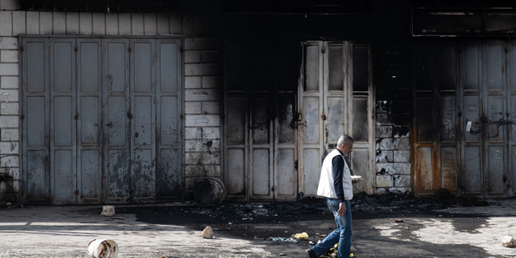 Huwwara, Tanah Putih yang Telah Memerah