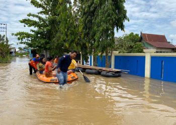 Banjir Rendam Ribuan Rumah di Kabupaten Kapuas Kalteng