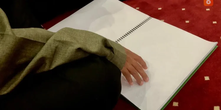 Isi Momen Ramadan, 30 Tunanetra Ikuti Kompetisi Khatam Al-Quran 30 Juz di Jakarta Islamic Centre