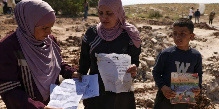 Ironis! Zionis Israel Hancurkan Sekolah Dasar Palestina Pada Dini Hari, 45 Anak Terancam Pendidikannya