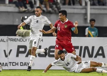 Hasil Indonesia vs Palestina: Sama Kuat dengan Skor Kacamata