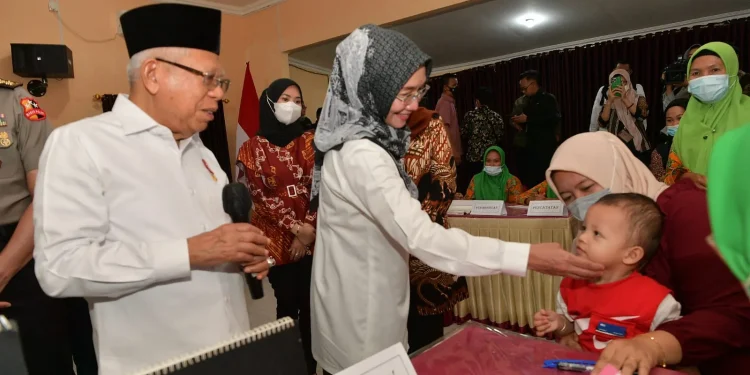 Terjadi Penurunan Signifikan, Wapres Optimis Capai Target Nasional Penurunan Angka Stunting