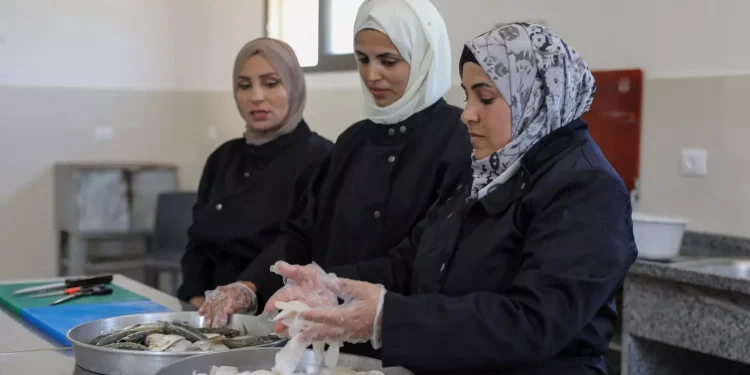 Perempuan Palestina, Penyelamat Industri Perikanan di Gaza