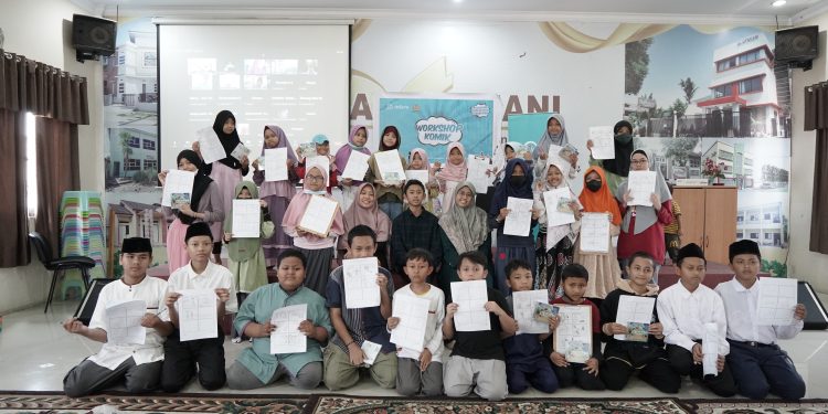 Tanamkan Kepedulian Anak Sejak Kecil, Adara Relief Adakan Lomba Komik untuk Anak