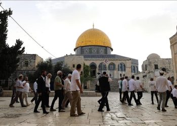 Di bawah Perlindungan Ketat Tentara, 225 Pemukim Israel Serbu Masjid Al-Aqsa 